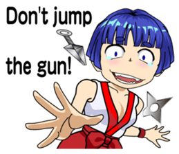 Ninja Girl Wars: Shrine Maiden Awakens sticker #10122645