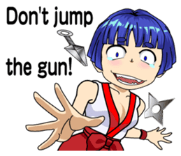Ninja Girl Wars: Shrine Maiden Awakens sticker #10122645