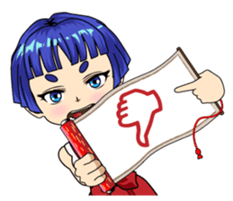 Ninja Girl Wars: Shrine Maiden Awakens sticker #10122647