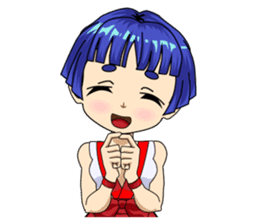 Ninja Girl Wars: Shrine Maiden Awakens sticker #10122650