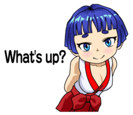 Ninja Girl Wars: Shrine Maiden Awakens sticker #10122652