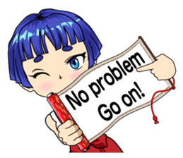 Ninja Girl Wars: Shrine Maiden Awakens sticker #10122653