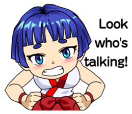 Ninja Girl Wars: Shrine Maiden Awakens sticker #10122659