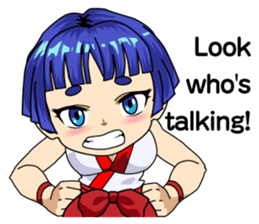 Ninja Girl Wars: Shrine Maiden Awakens sticker #10122659