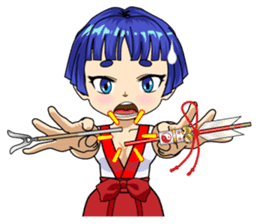 Ninja Girl Wars: Shrine Maiden Awakens sticker #10122665