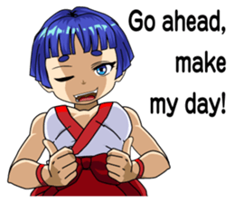 Ninja Girl Wars: Shrine Maiden Awakens sticker #10122667