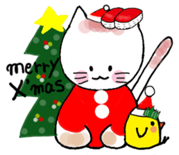 Sushi headdress Nina cat sticker #10123153