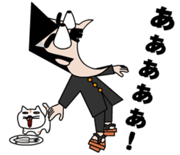 Excuse Bancho and cats sticker #10123452