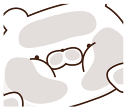 penguin and white bare1 sticker #10123751