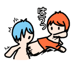 Rainbow boys 2 sticker #10123870