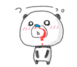 Nandakanda Panda sticker #10123890