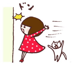 Okappa Hanachan3 sticker #10124090