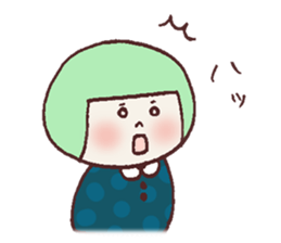 Okappa Hanachan3 sticker #10124105