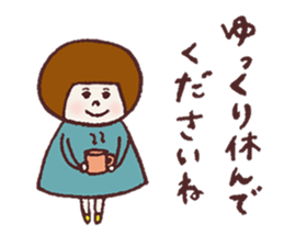 Okappa Hanachan3 sticker #10124110