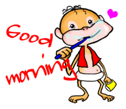 Orangutan 4 sticker #10124152