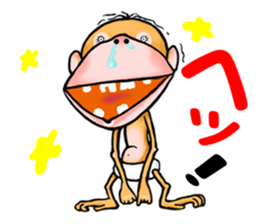 Orangutan 4 sticker #10124161