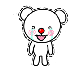 White bear MARUO sticker #10124526