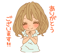 Girls - Japanese honorifics expression sticker #10124597