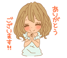 Girls - Japanese honorifics expression sticker #10124597