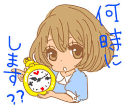 Girls - Japanese honorifics expression sticker #10124611