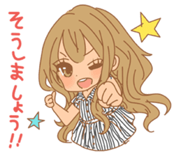Girls - Japanese honorifics expression sticker #10124620
