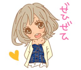 Girls - Japanese honorifics expression sticker #10124626