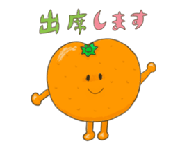 Working vegetables and fruits sticker #10124842