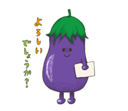 Working vegetables and fruits sticker #10124849