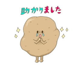 Working vegetables and fruits sticker #10124863