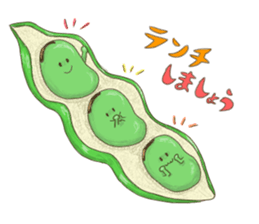 Working vegetables and fruits sticker #10124868