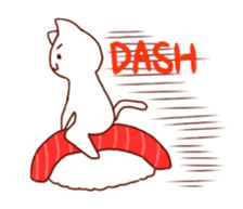 cats of sushi sticker #10125322