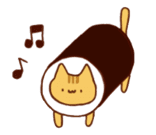 cats of sushi sticker #10125324
