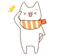 cats of sushi sticker #10125333