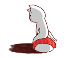 cats of sushi sticker #10125338