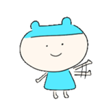 kumapiyocyan2 sticker #10125428