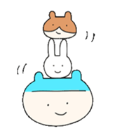 kumapiyocyan2 sticker #10125431