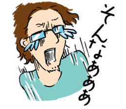 Couple cycling is a hobby. (Roadbike) sticker #10125481