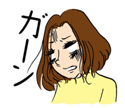 Couple cycling is a hobby. (Roadbike) sticker #10125482