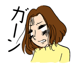 Couple cycling is a hobby. (Roadbike) sticker #10125482