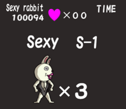 Sexy rabbit 3 sticker #10125588