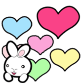 Vegetables rabbit sticker #10125724