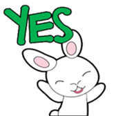 Vegetables rabbit sticker #10125747