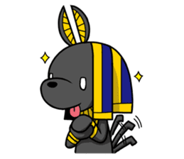 Anubis -kun sticker #10126234