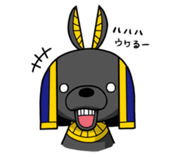 Anubis -kun sticker #10126246