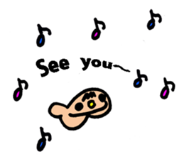 chin boy sticker #10127005