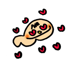 chin boy sticker #10127011