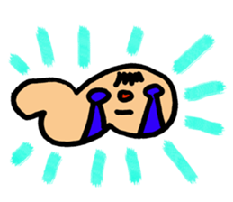 chin boy sticker #10127024