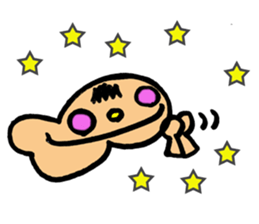 chin boy sticker #10127027