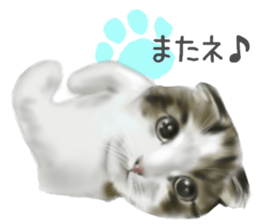 Garden of the cat sticker #10127081