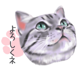 Garden of the cat sticker #10127094